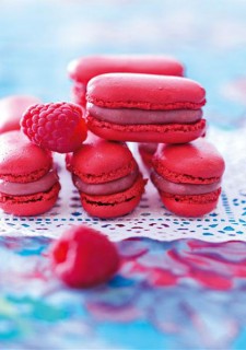 macaron-framboise