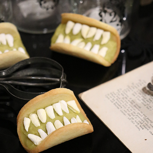 Biscuits bouche de monstre