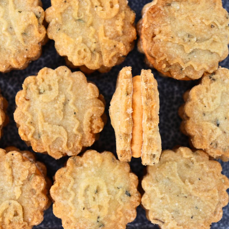 Sable parmesan poivron Halloween